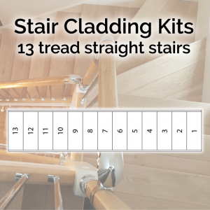 13 Tread Straight Stairs