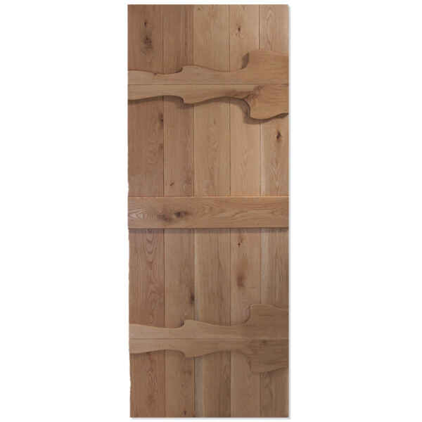 oak ledged door