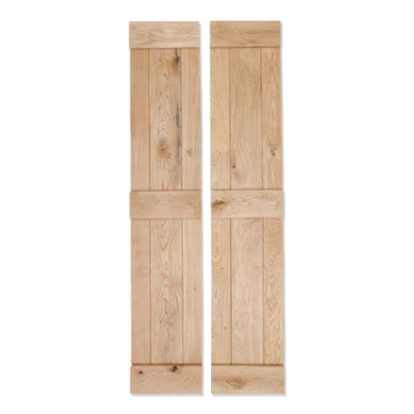 oak bifold door