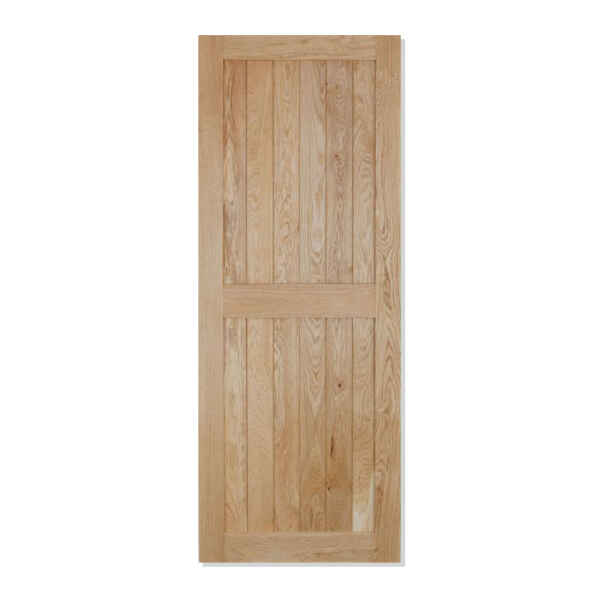 oak frame and ledge door
