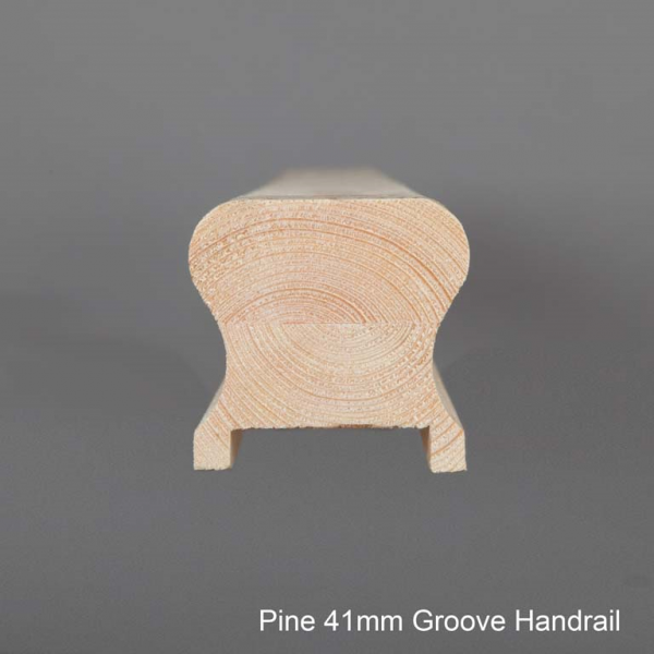 Pine 41mm Handrail Profile Web