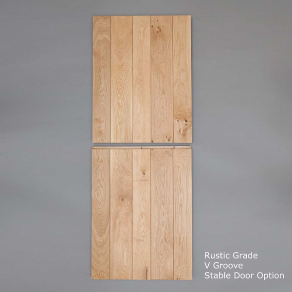 Rustic V Groove Stable Door Closed Web Compact
