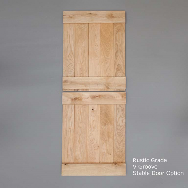 Rustic V Groove Stable Door Rear Web Compact