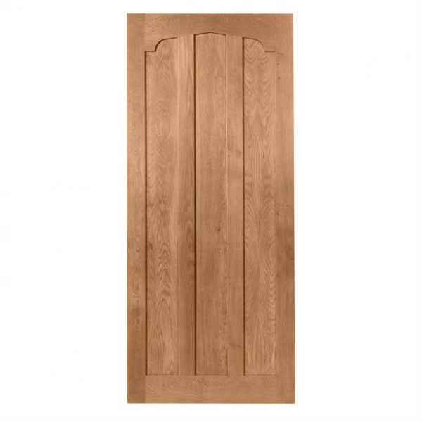 solid oak external door