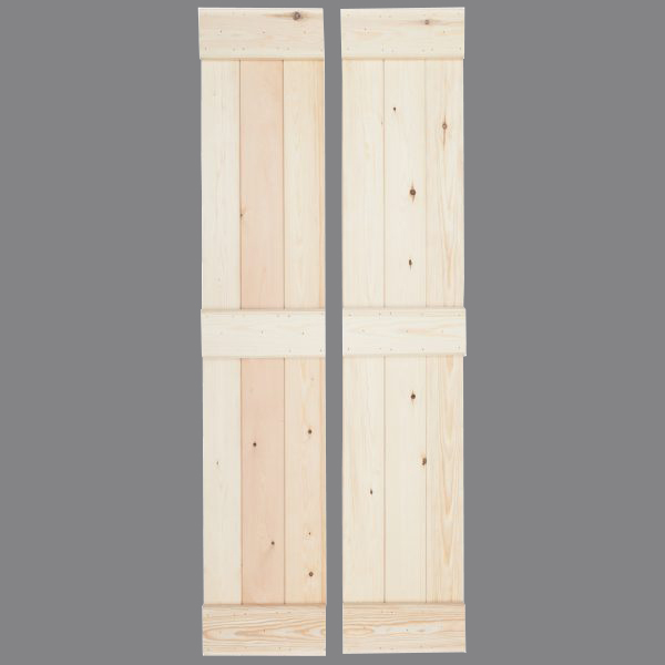 pine bifold door